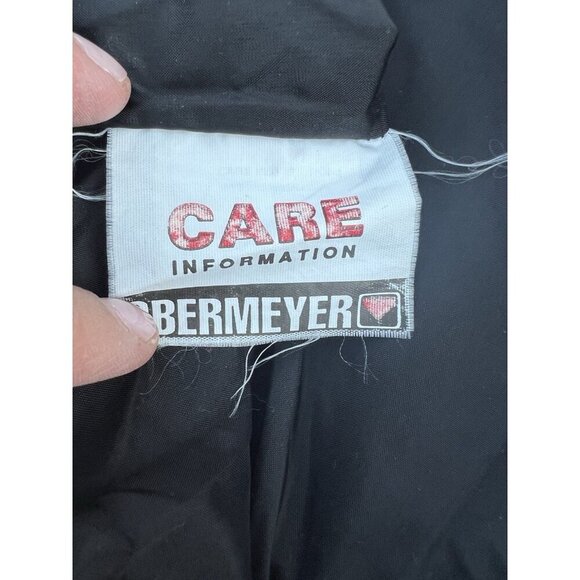 Vintage 90s Obermeyer Scarlett purple floral embroidered ski jacket alpine S - Picture 15 of 16